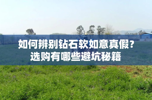 如何辨别钻石软如意真假？选购有哪些避坑秘籍